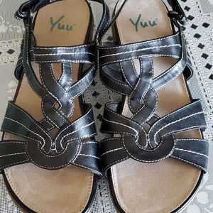 Leather Sandals Comfortabl Size 10 M Ve